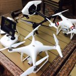 drones on table for uav training